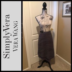Like New M Simply Vera Wang Asymmetrical Skirt